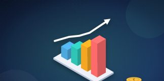 Calculer le ROI d’un salon professionnel : méthode, indicateurs et exemple chiffré Illustration d’un graphique en hausse symbolisant le retour sur investissement d’un salon